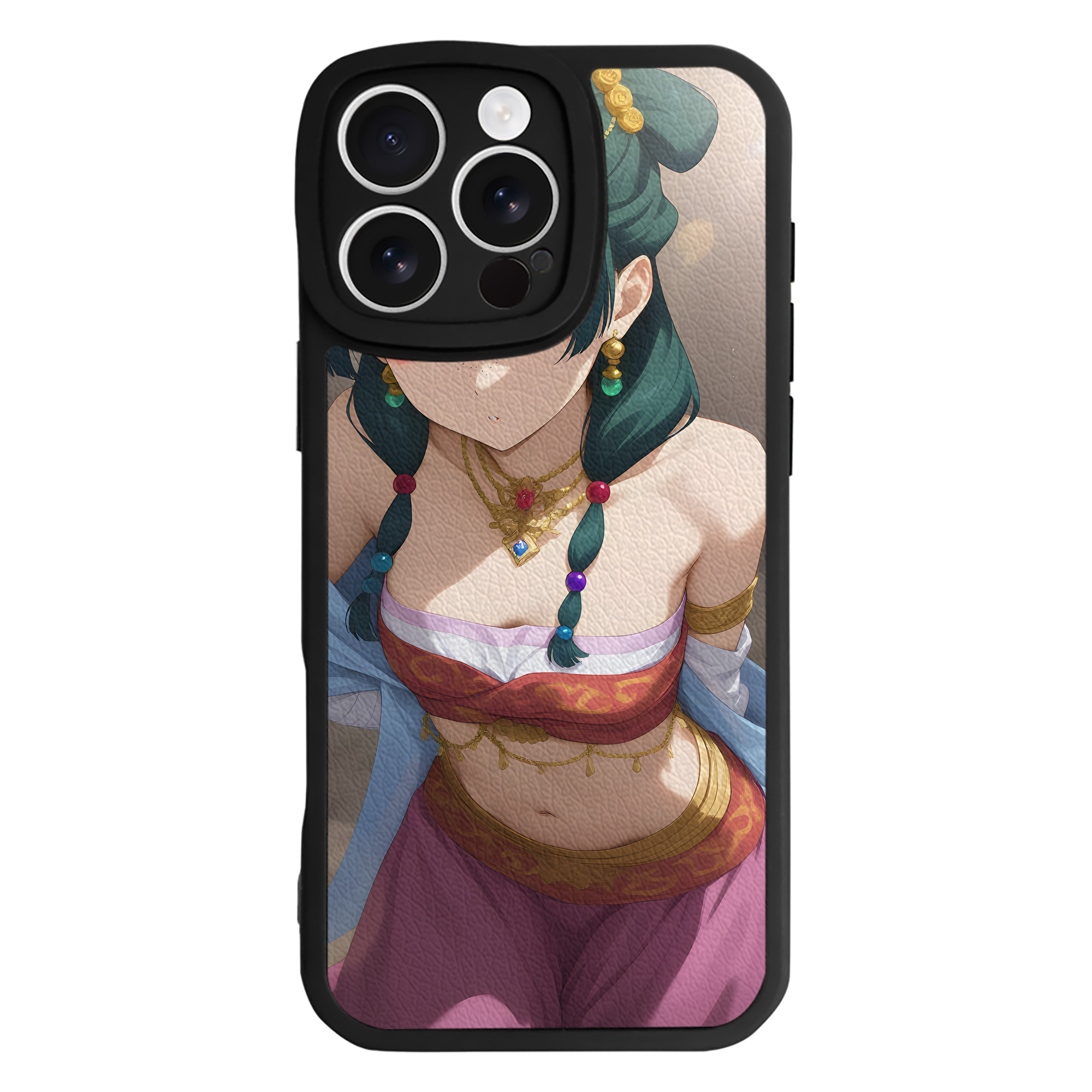 （画像用） 薬屋のひとりごと The Apothecary Diaries 【iPhone 16シリーズ対応】シリコンスマホケース（レザー調） 材質：シリコン
